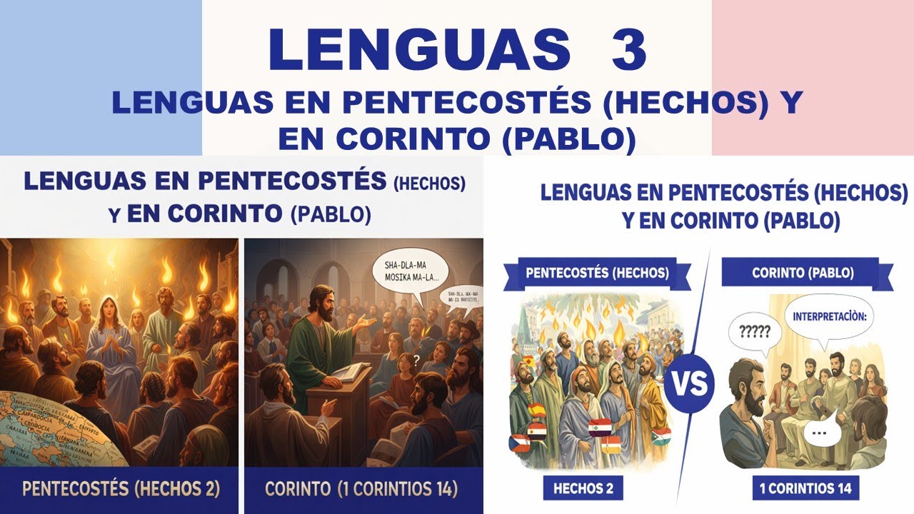 Parte 3 LENGUAS EN PENTECOSTÉS HECHOS Y EN CORINTO PABLO DR PAULINO & DR DOMINGO PINO CAFE ACADEMICO