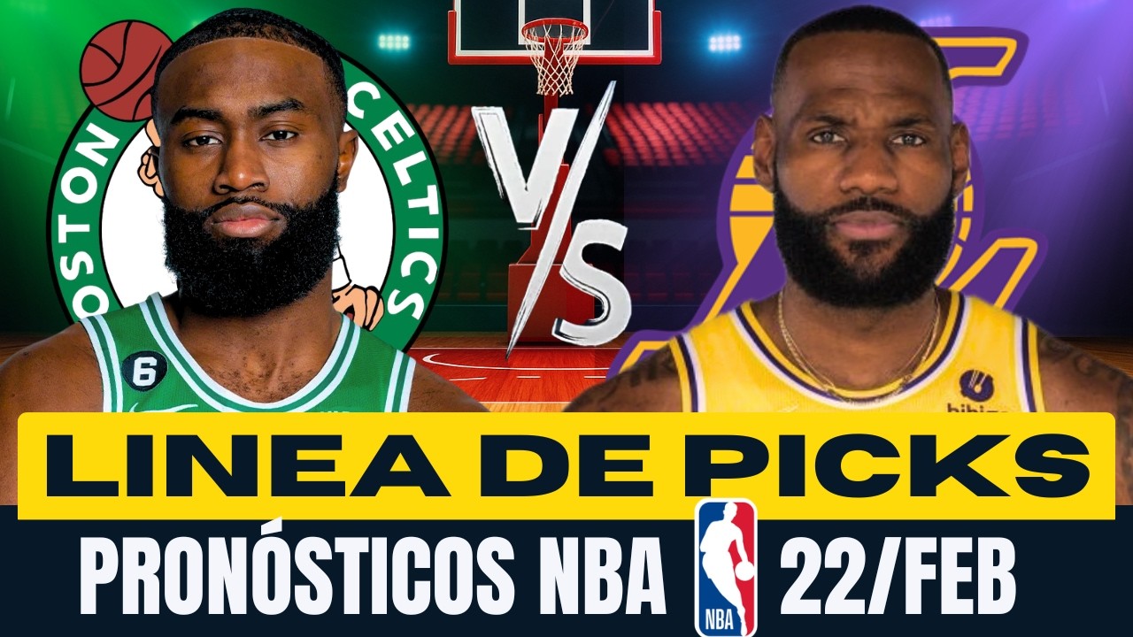 🔥🏀 PRONÓSTICOS NBA PARA HOY 22 FEBRERO 🤑 PARLAY GRATIS 🏀🔥