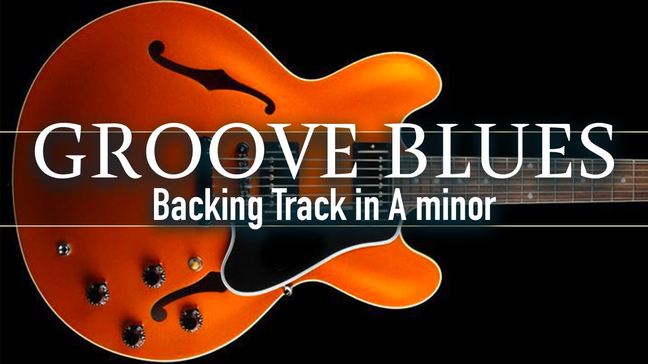 Thrilled Blues Groove Backing Track in A minor