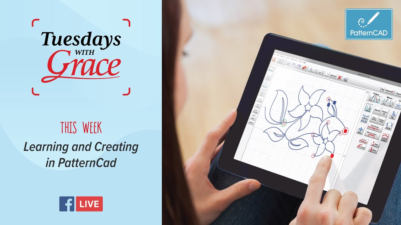 Tuesdays With Grace: Design a pattern with Pattern Cad