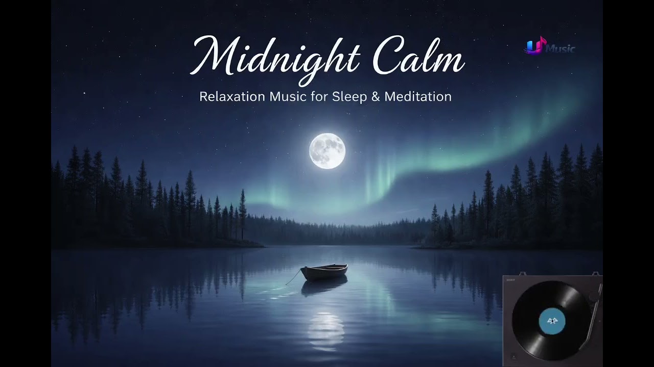 Midnight Calm | Chill Ambient Relaxing Music | Dreamy Late Night Vibes | Umusic 