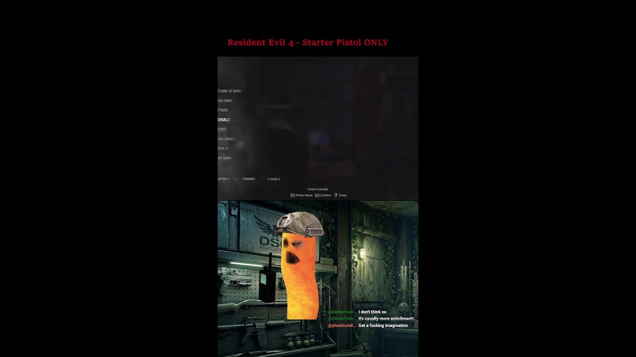 Resident Evil 4 - Starter Pistol ONLY (Portrait)