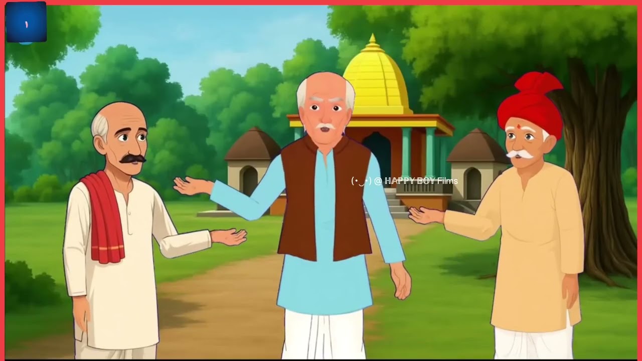 चालाक लकड़हारा और मूर्ख शेर|चतुर लकड़हारा|हिंदी कहानी | Kids Story | Moral Story #hindistory #story