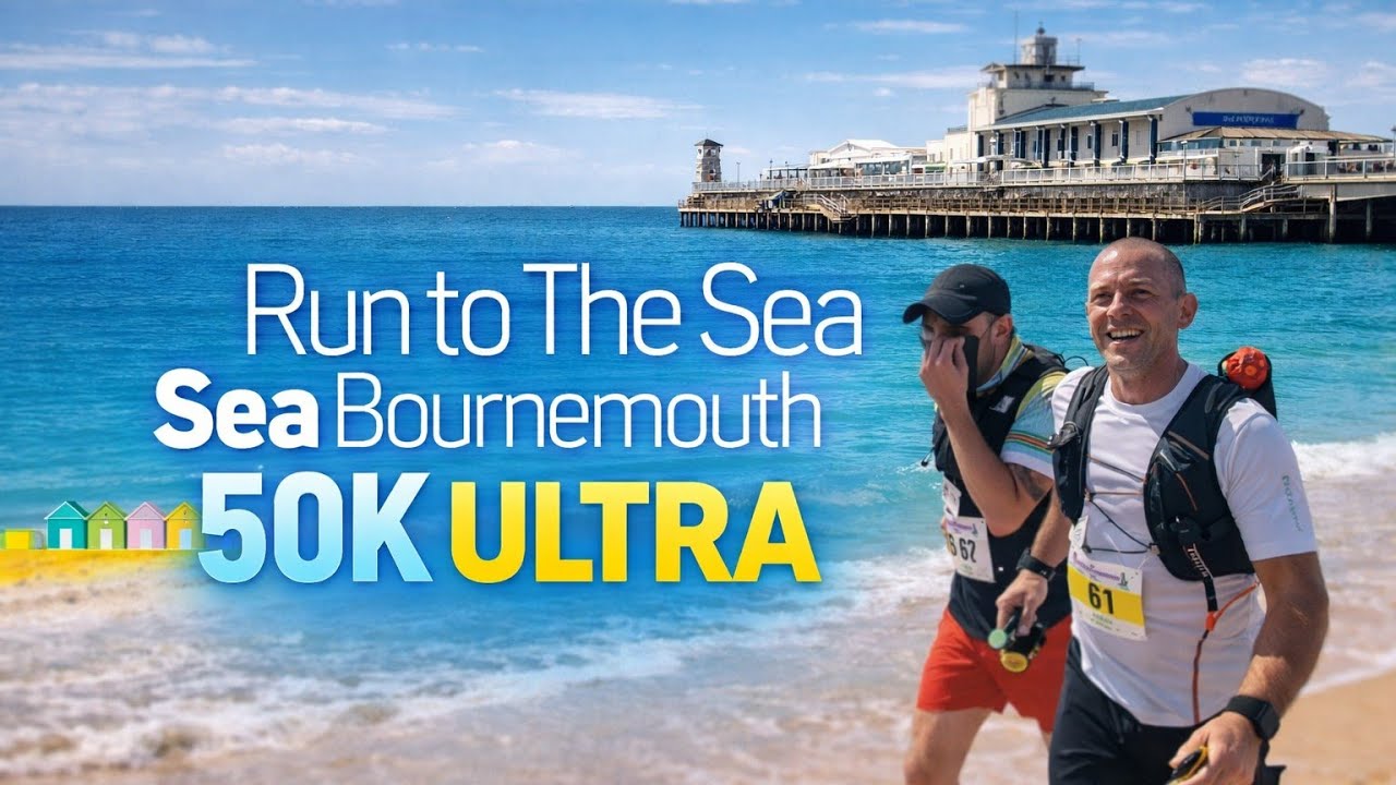 Run to the Sea Bournemouth 50km | Trails, Pain & the Finish at the Ocean