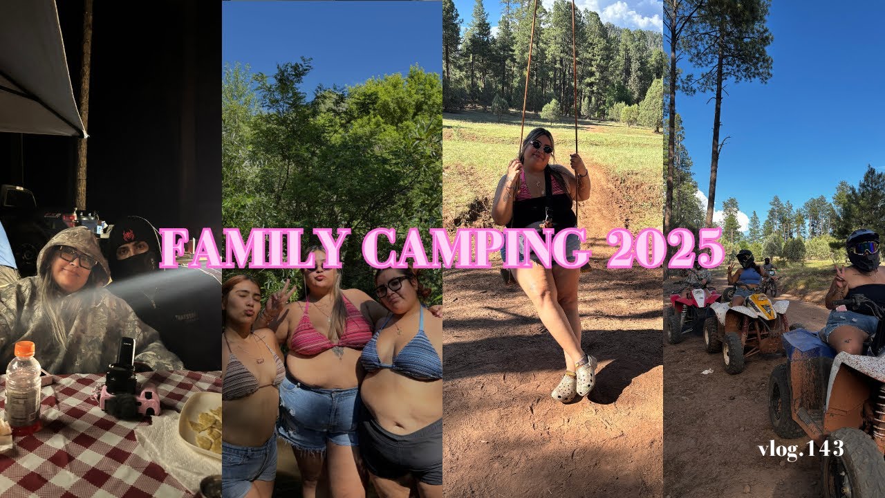 come with me on our annual CAMPING TRIP🏕📸🌸 | vlog 143