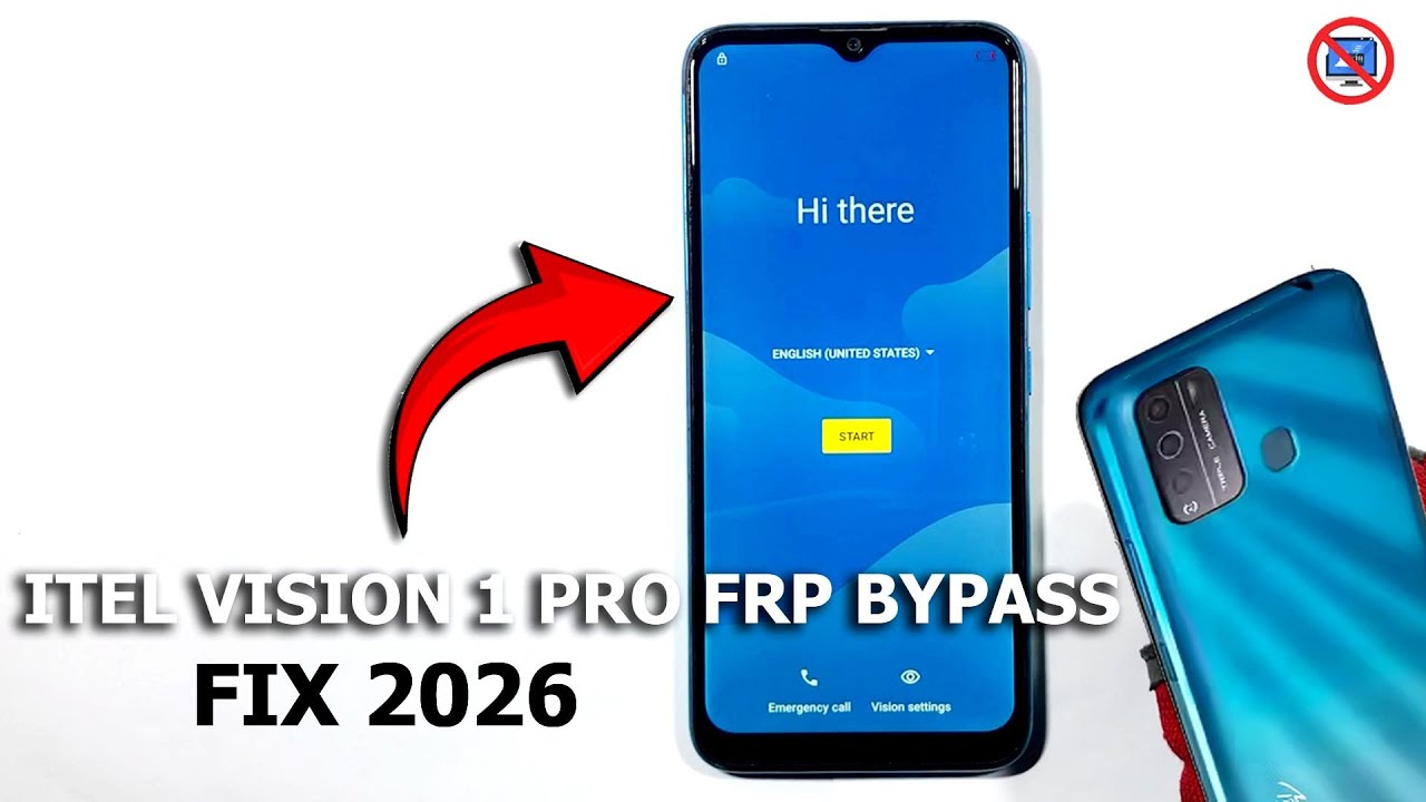 Itel Vision 1 Pro (L6502) Frp Bypass | Vision L6502 Google Account Unlock 2026