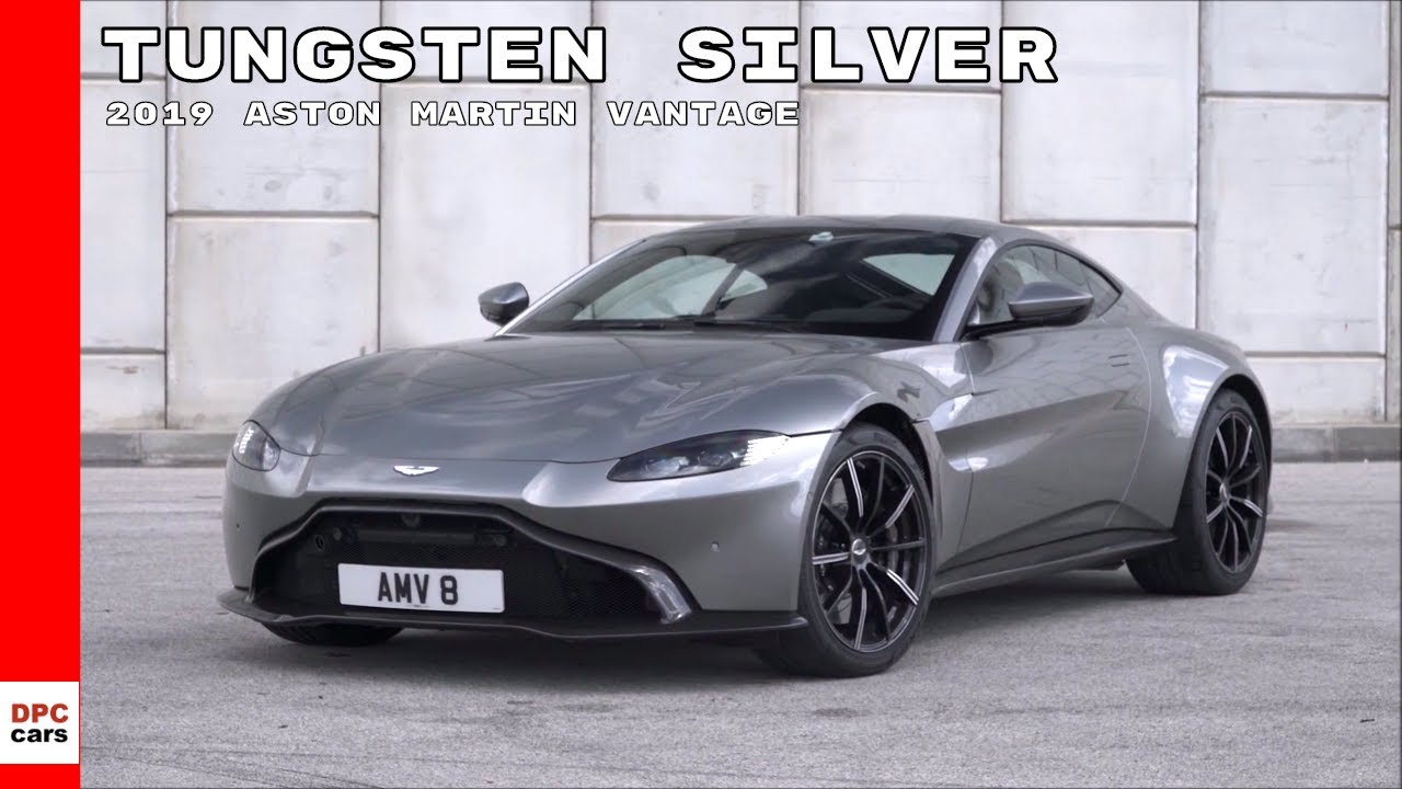 2019 Aston Martin Vantage - Tungsten Silver