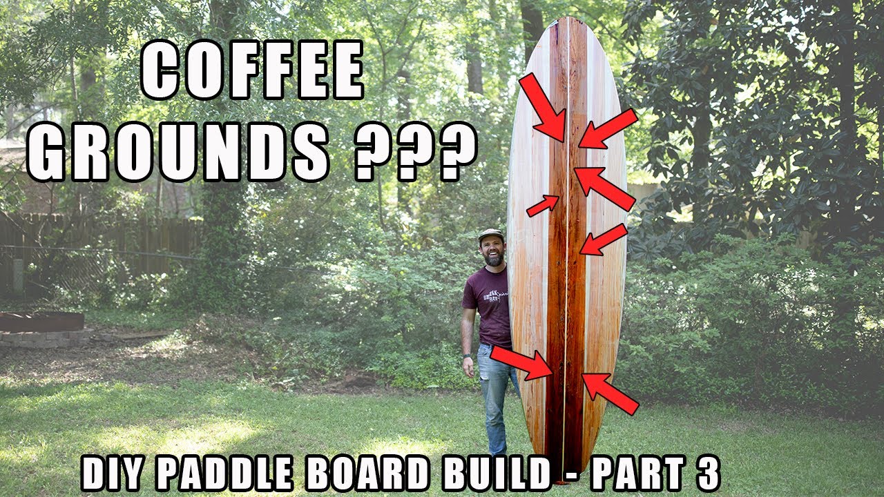 Building a Cedar Paddle Board (Part 3) Prepping the Decking for Fishbone frame