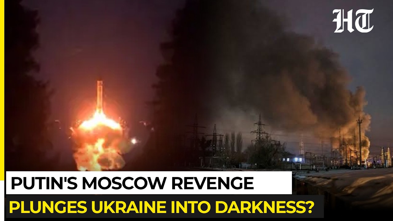 Ответные удары Путина за Москву погружают Украину во тьму: российские ракеты бомбят энергосистему...