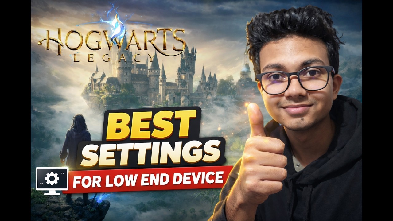 I Fixed Hogwarts Legacy Lag on Low End PC! (Best Settings) 🪄
