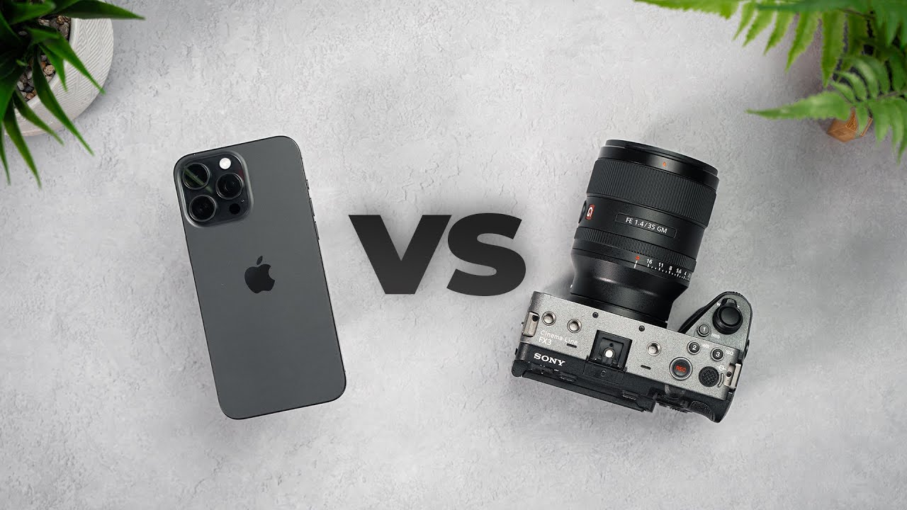 Достаточно ли хорош Apple LOG? iPhone 15 Pro Max против Sony FX3: как сопоставить?
