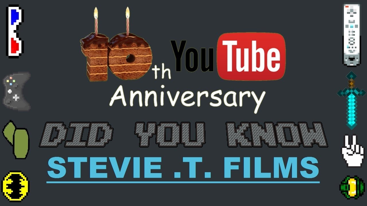 10th Year YouTube Anniversary