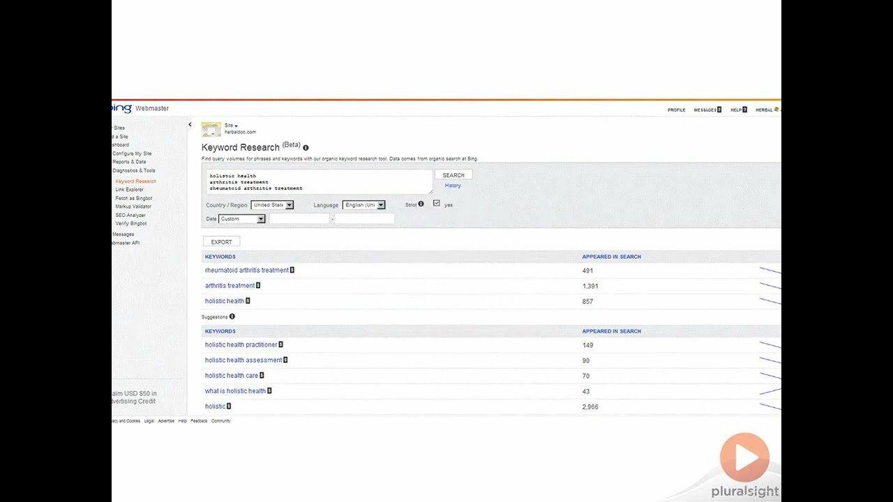 Bing Keywords - In Depth Keyword Research - SEO Fundamentals