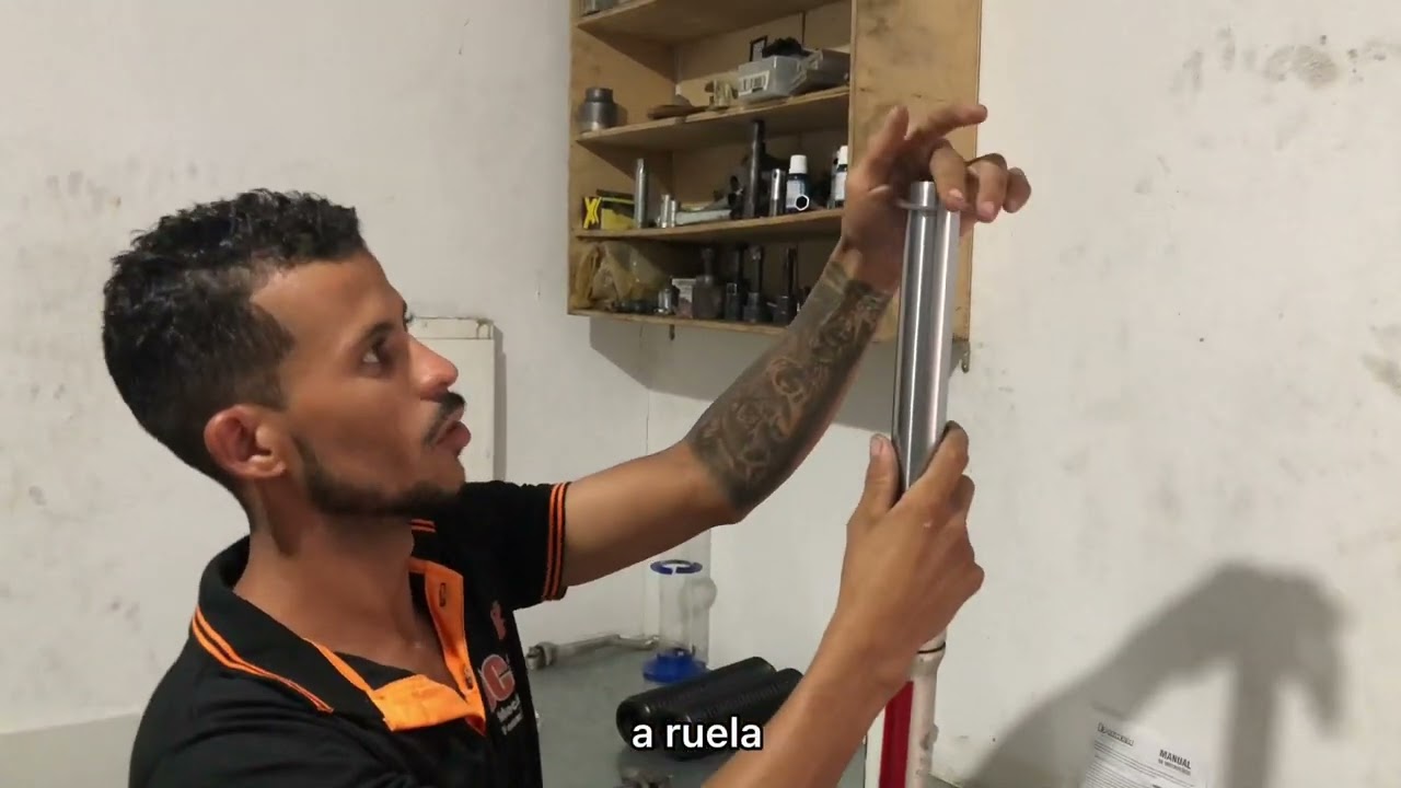Suspensão crf230 como preparar passo a passo