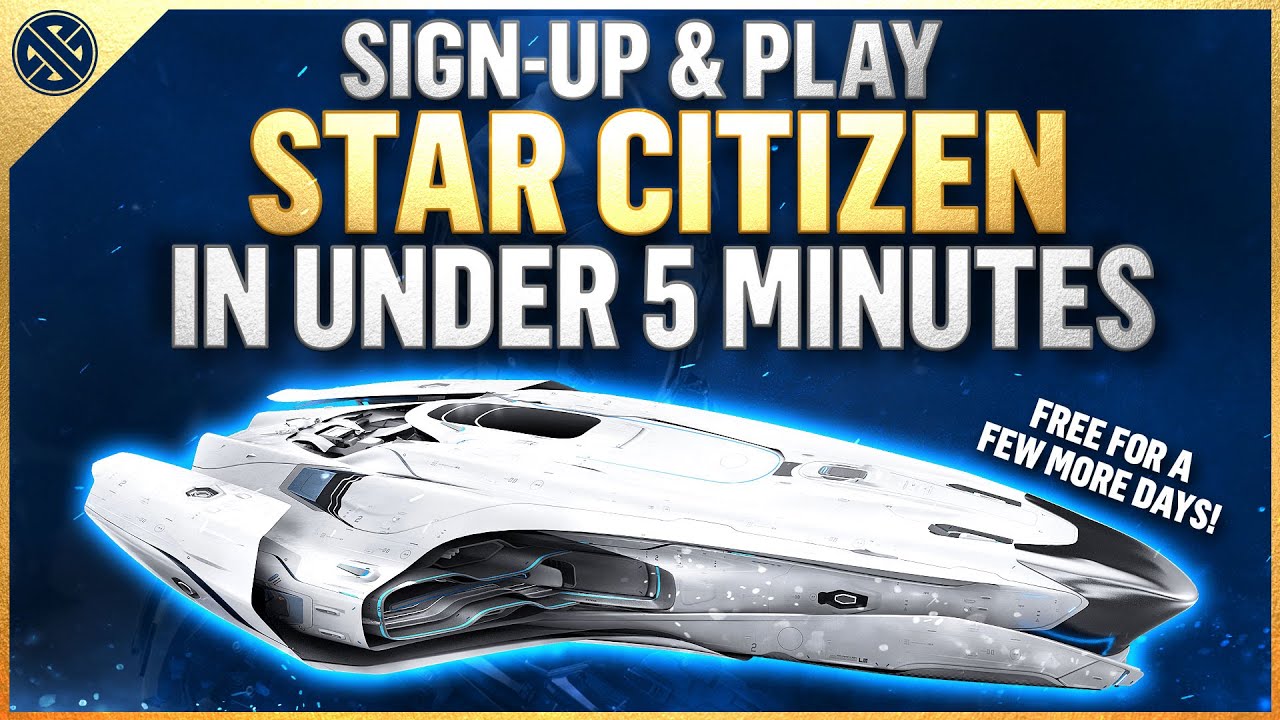 Зарегистрируйтесь и играйте в Star Citizen менее чем за 5 минут