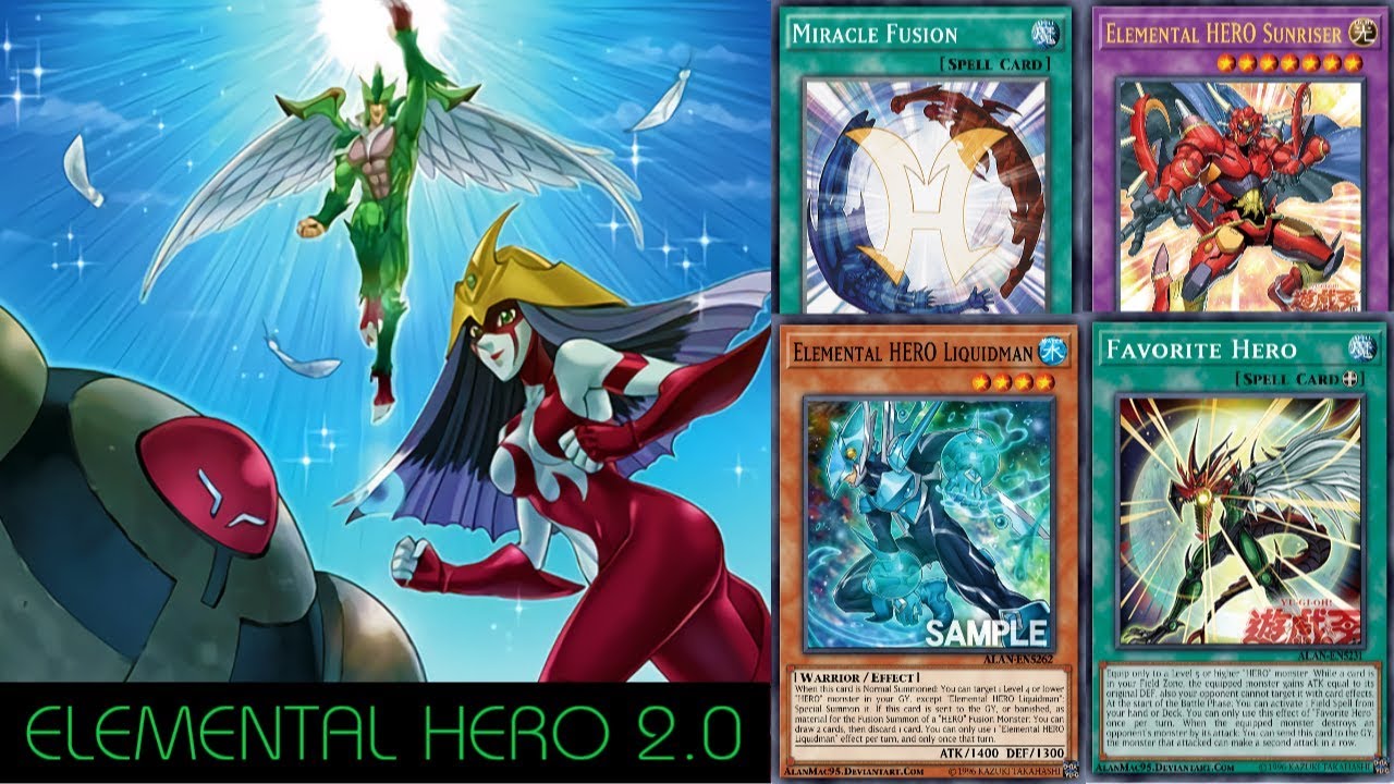 【YGOPRO】PURE Elemental HERO 2.0 Deck November 2019 Yu-Gi-Oh!