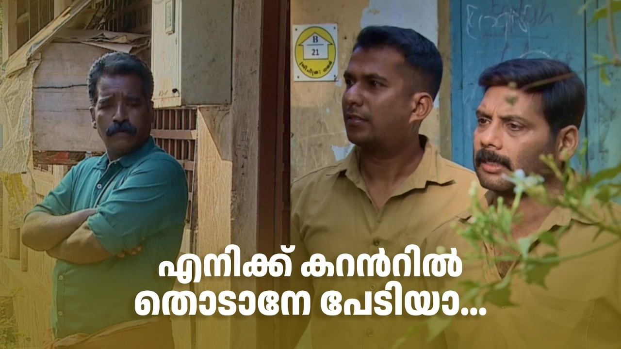 എനിക്ക് കറന്‍റിൽ തൊടാനേ പേടിയാ...  | Aliyan vs Aliyan | Sitcom |