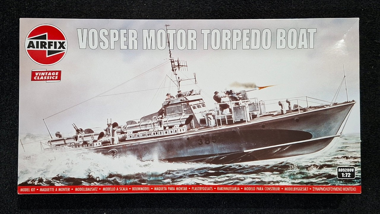Airfix's 1/72 Vosper Motor Torpedo Boat (Full Build)