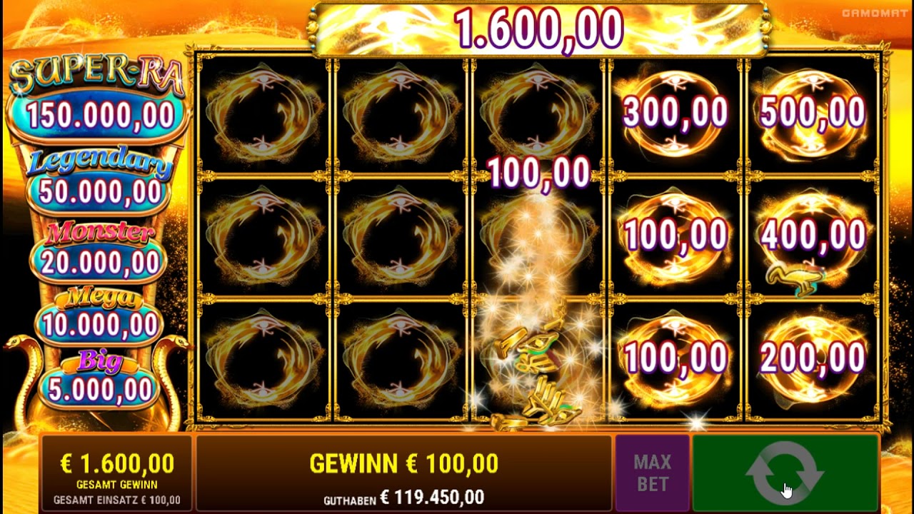 I'VE HIT THE SUPER RA MEGAJACKPOT ON RAMSES BOOK: RESPINS OF AMUN RE (+150,000&euro;)
