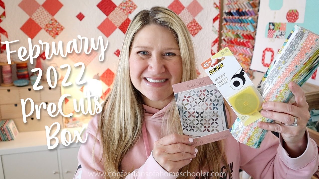 February PreCuts Quilt Box // UNBOXING!
