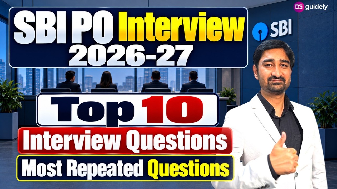 SBI PO Interview 2026-27 | Top 10 Interview Questions | Most Repeated Questions By Aditya Sir