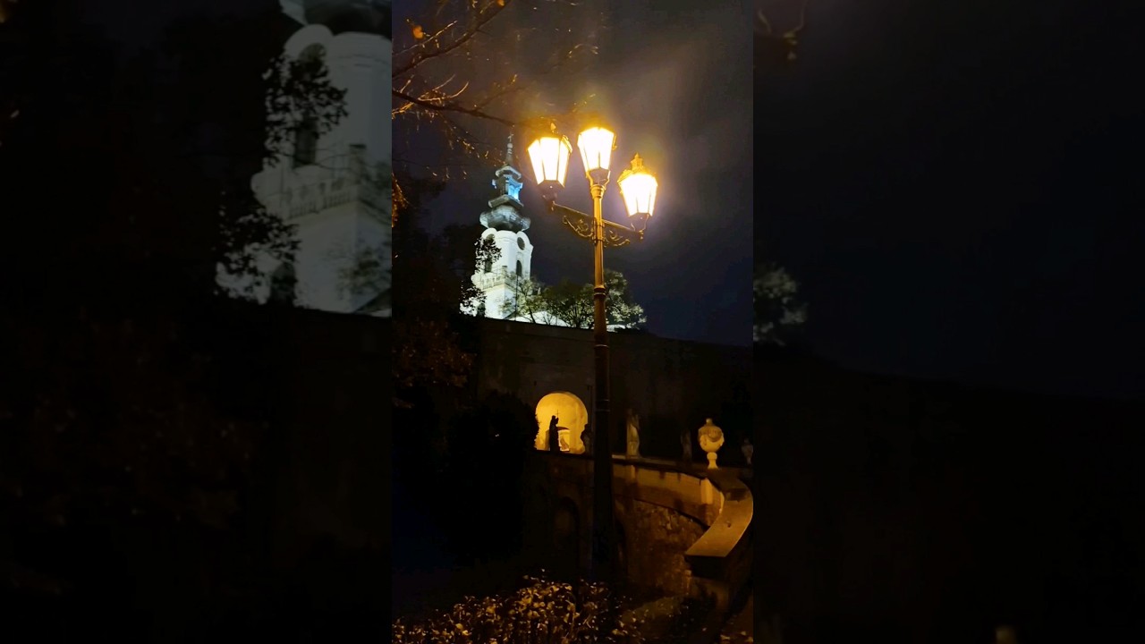 🌜Hrad v noci, Nitra Nitriansky hrad #nitraatnight #nitra #fotograf #relaxing