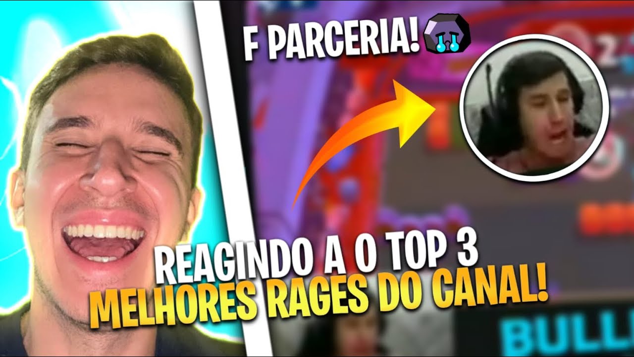REAGI ao TOP 3 MELHORES RAGE do CANAL!! ESSE ME FEZ PERDER a PARCERIA com a SUPERCELL!