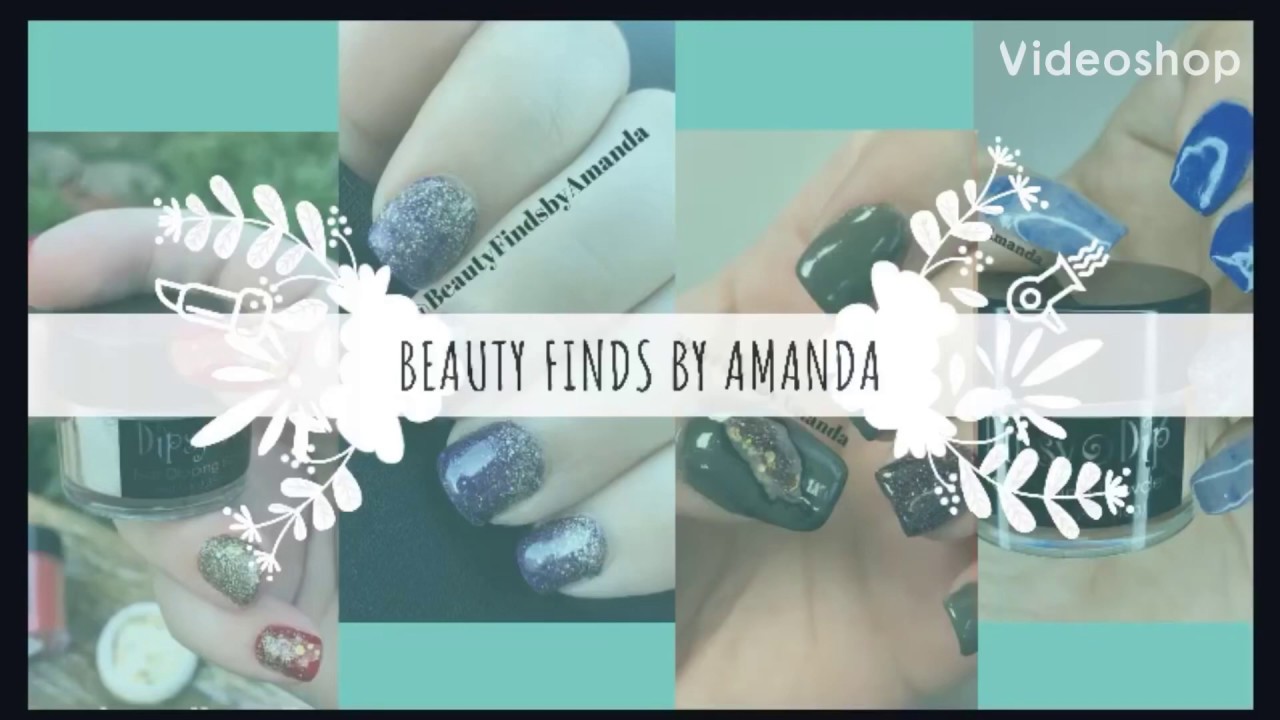 Dipsy Dip DIY Manicure start to finish
