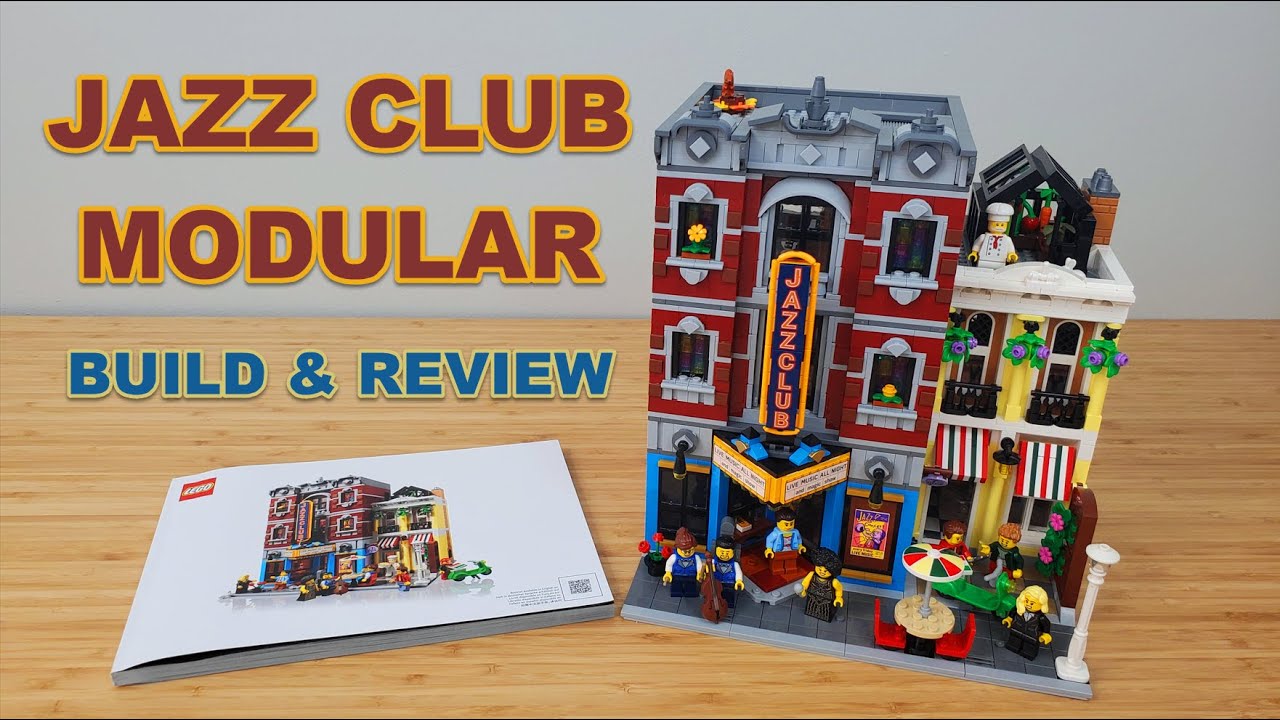 LEGO JAZZ CLUB #10312 | BUILD & REVIEW | 2023 MODULAR