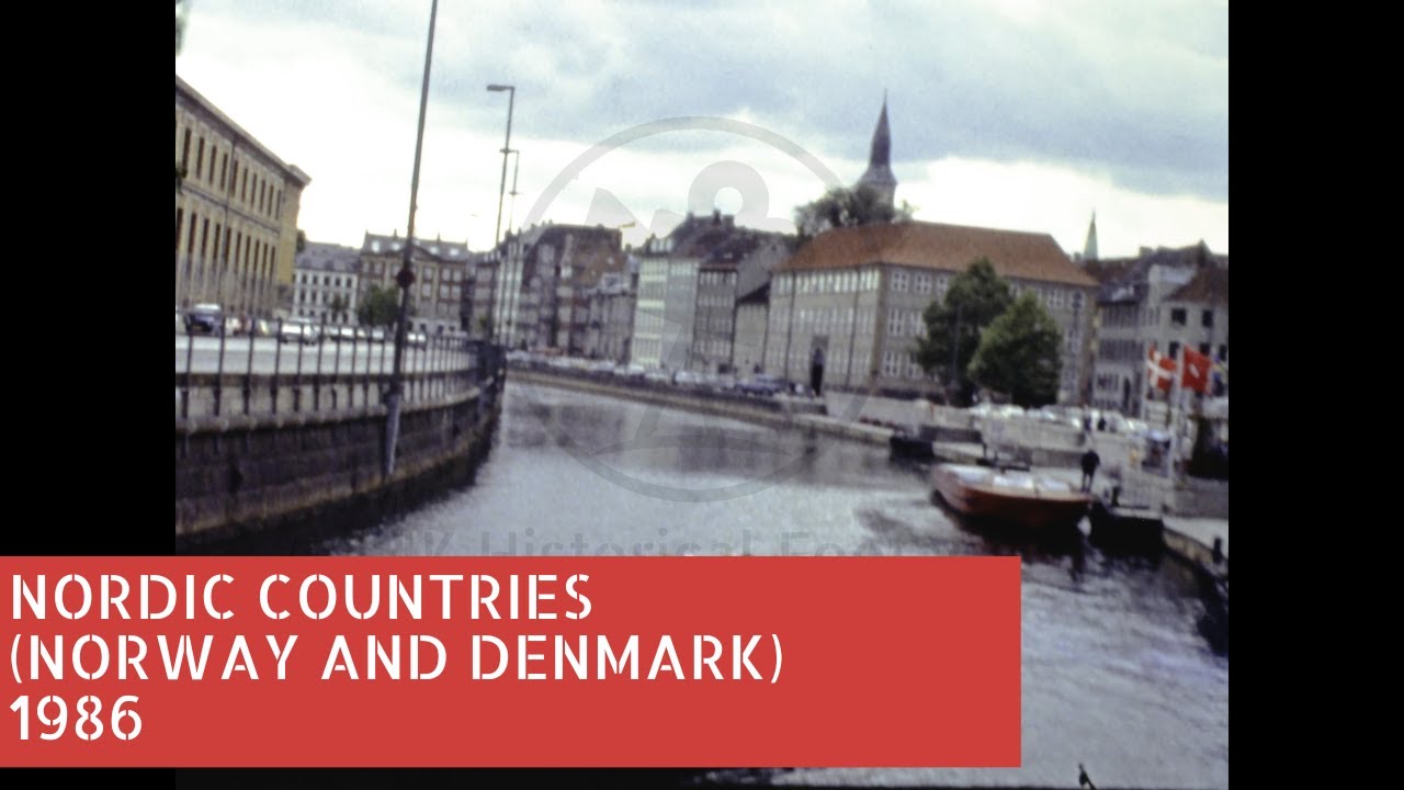 Nordic Countries Norway and Denmark 1986 Archive Footage