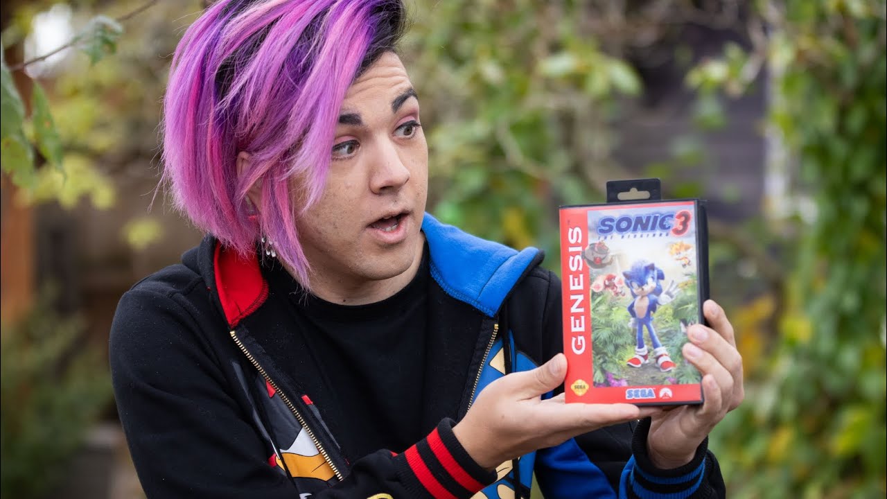 Sonic 3 Movie - Sega Genesis Cartridge - Full Playthrough
