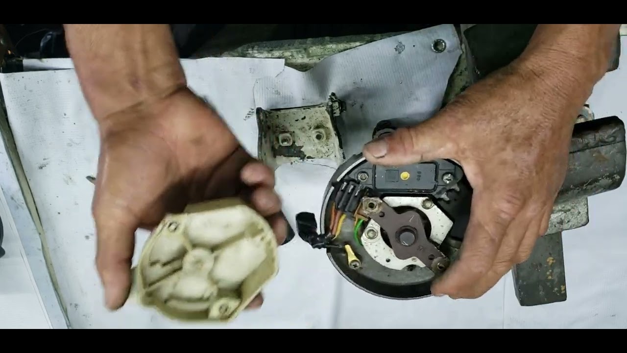 COMO CAMBIAR LA BOBINA CAPTADORA EN UN DISTRIBUIDOR DE CHEVROLET DE 8 ,6 U 4 BUJIAS