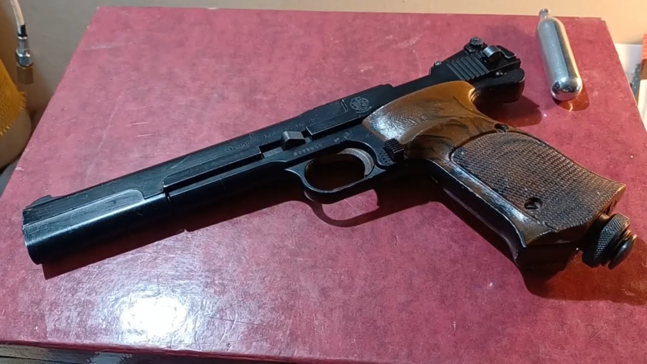 Smith & Wesson mod 78g, .22, CO2, Target Air Pistol, @simongibbard9334