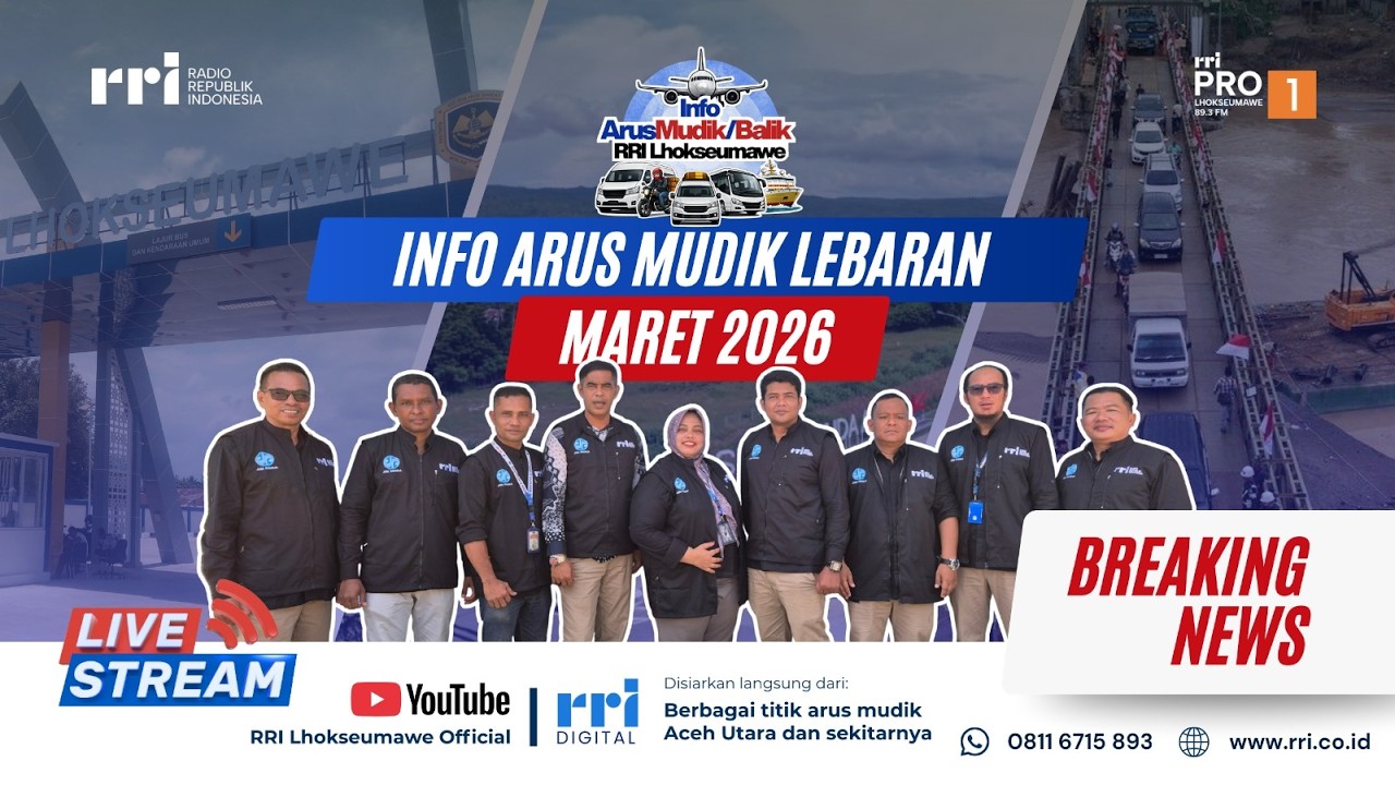 LAPORAN TERKINI - KONDISI LANGSUNG DARI POLRES ACEH UTARA SPANDUK HIMBAUAN TITIK RAWAN LAKA LANTAS
