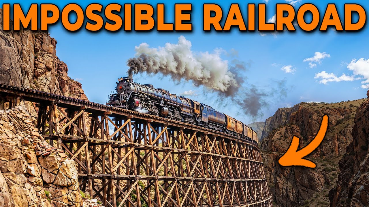 It Can't Be Built  — The 'Impossible Railroad' Required 17 Tunnels in 11 Miles