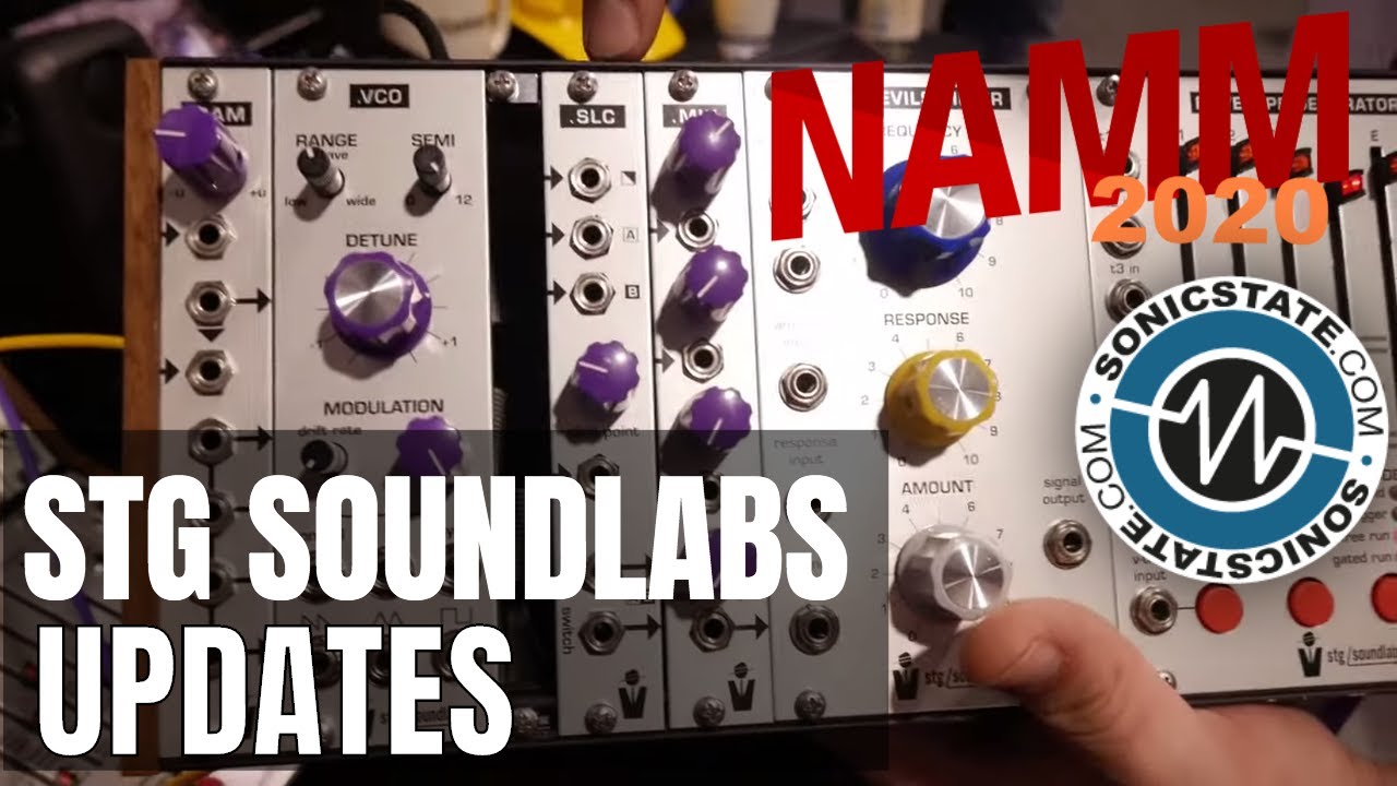 NAMM 2020   STG SOUND LABS - Updates