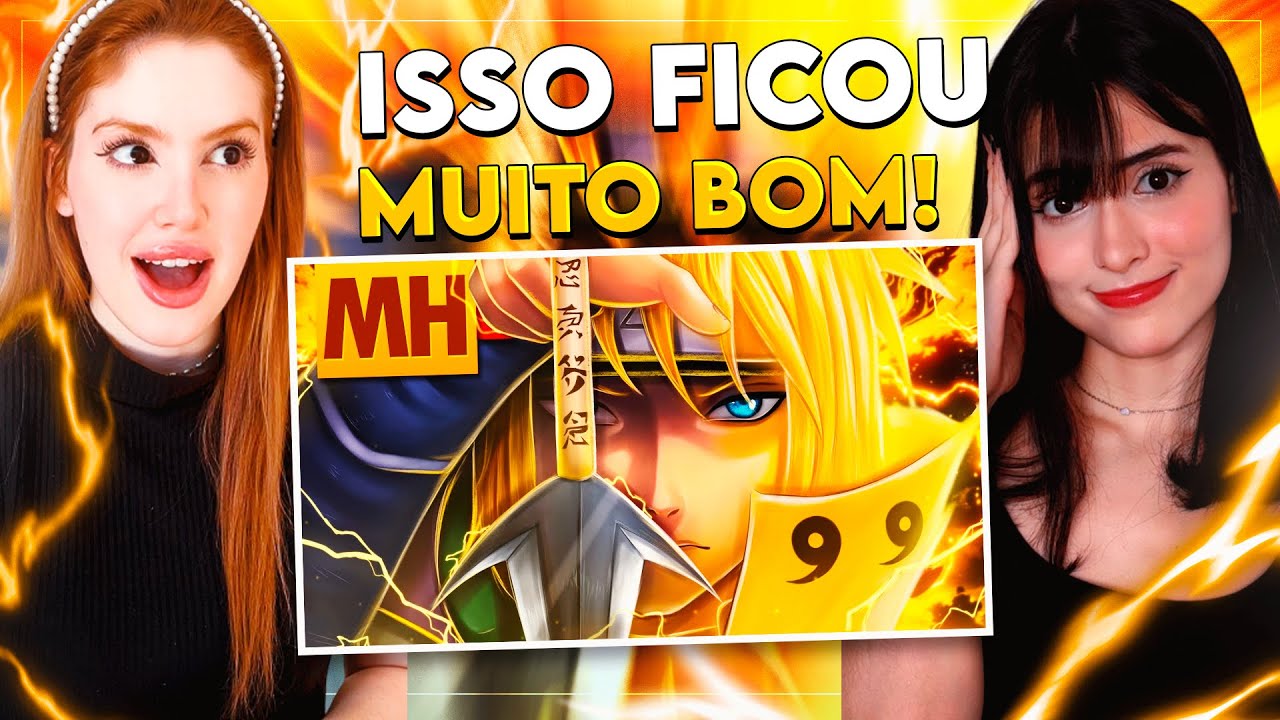 REACT | Tipo Minato 2 ⚡️ (Naruto) Especial 100M | Prod. Sidney Scaccio | MHRAP | CR Reacts