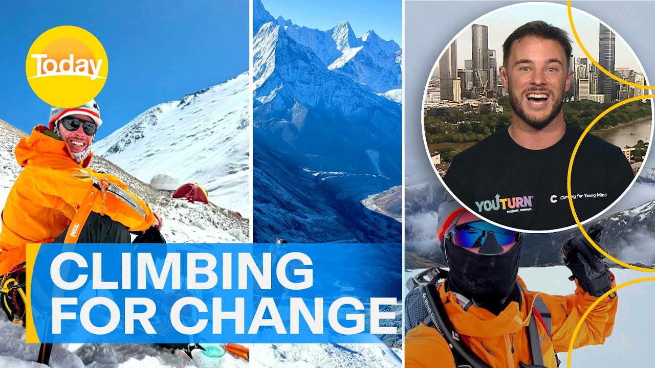 Aussie takes on incredible feat for a great cause | Today Show Australia