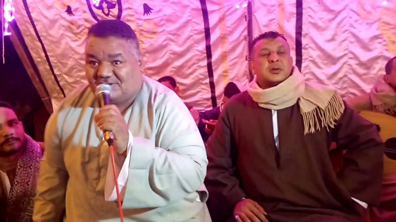 تحدي الفنان نصر العربي والفنان حماده عواوا ليلة عزبة حجاج الخانه قلولك سهلا ضحكو عليك