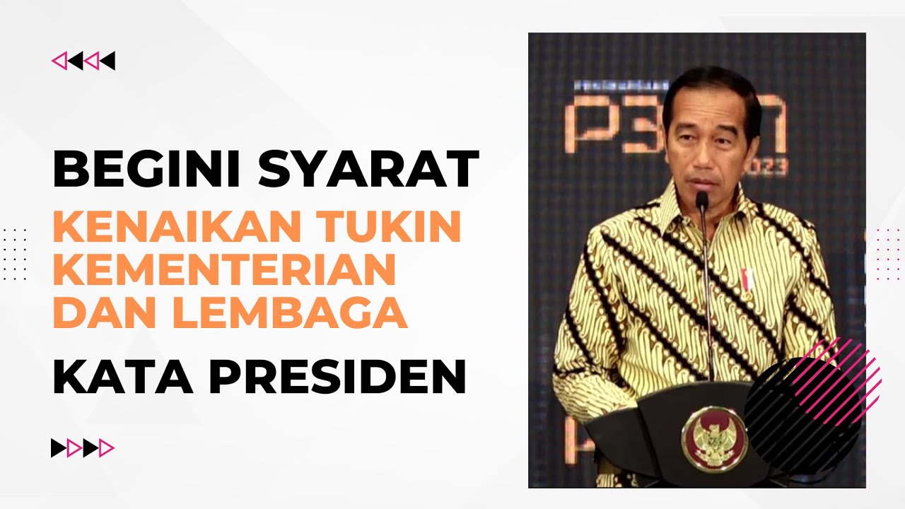 BEGINI SYARAT AGAR TUKIN NAIK