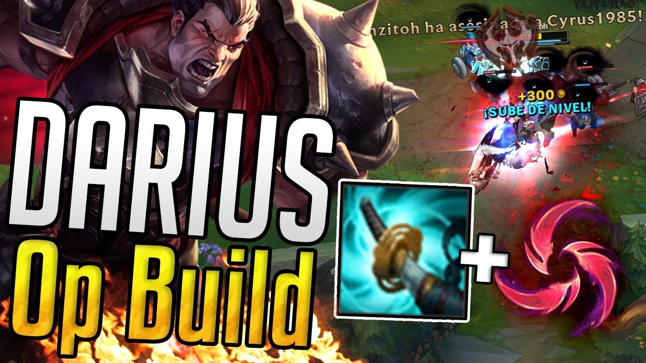 DARIUS LAS 5 CARGAS EN 2 SEGUNDOS! EL *NO TAN NUEVO* ITEM NAVAJA DE ASALTO ES BUENISIMO CON DARIUS!