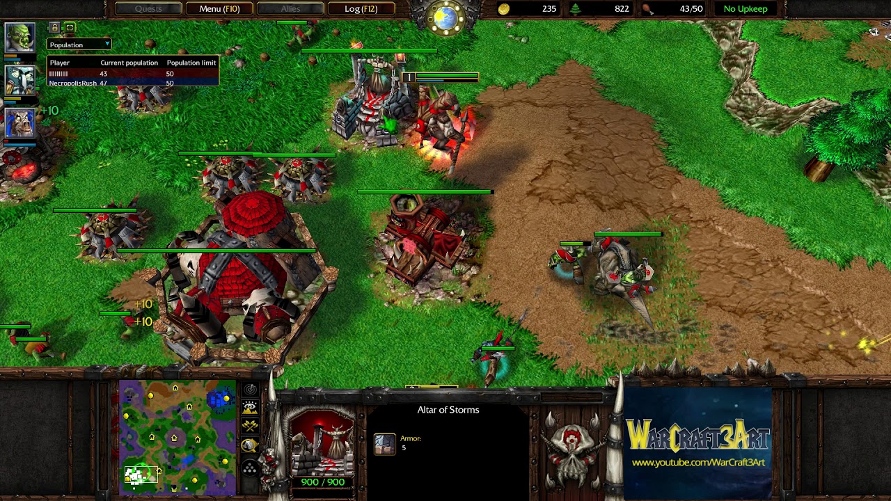 Happy(UD) vs Fly(ORC) - Warcraft 3: Reforged (Classic) - RN4381