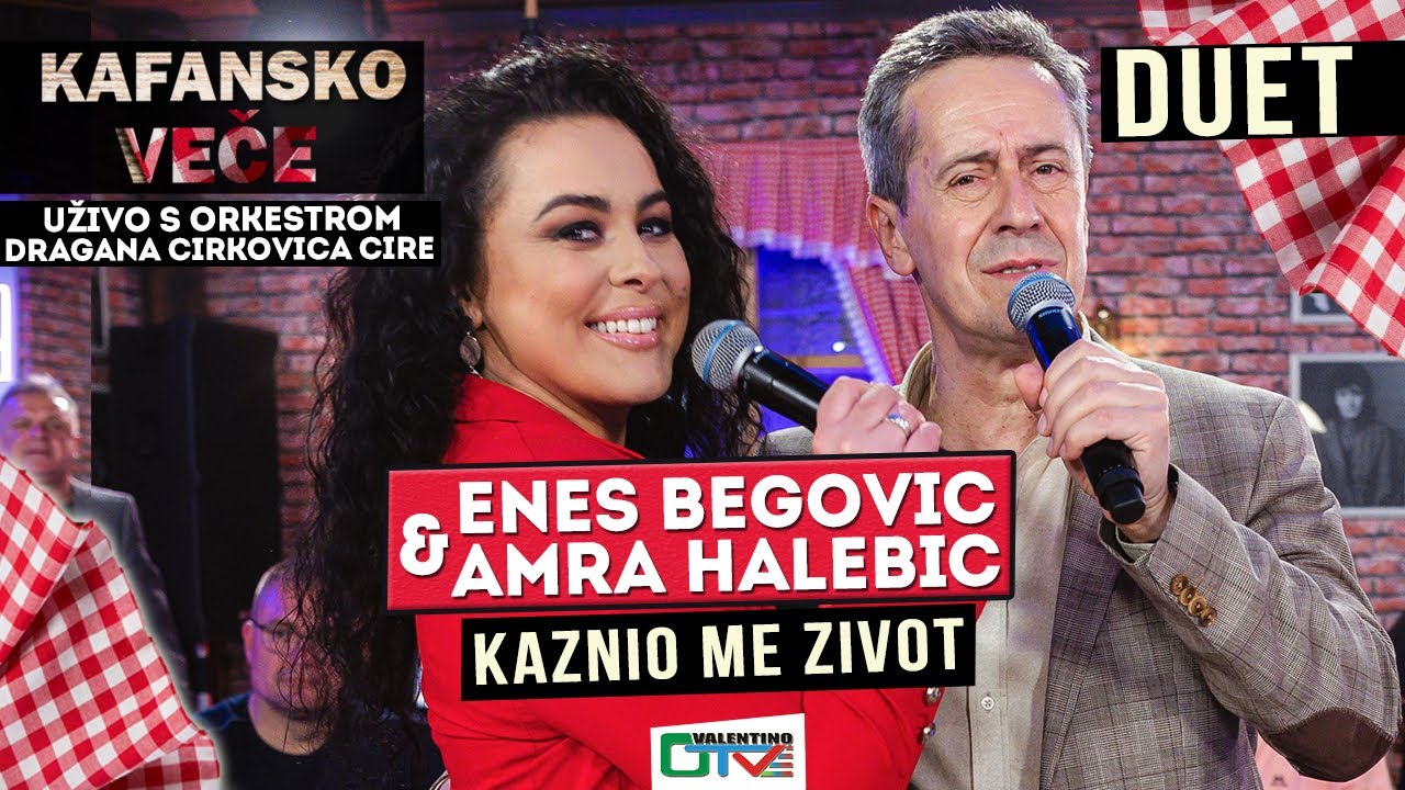 ENES BEGOVIC I AMRA HALEBIC - KAZNIO ME ZIVOT | UZIVO (ORK. DRAGAN CIRKOVIC CIRA) | 2022 | OTV