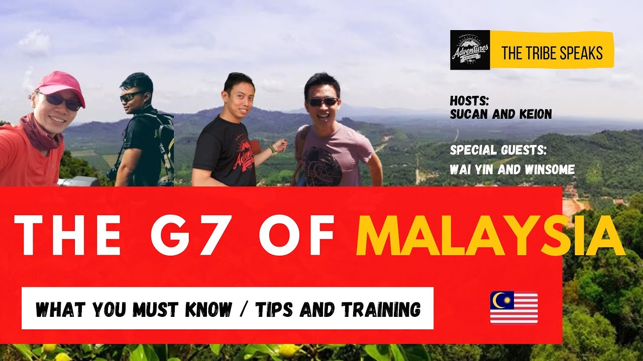 The G7 Mountains of Malaysia | What You Must Know | Tips and Training
