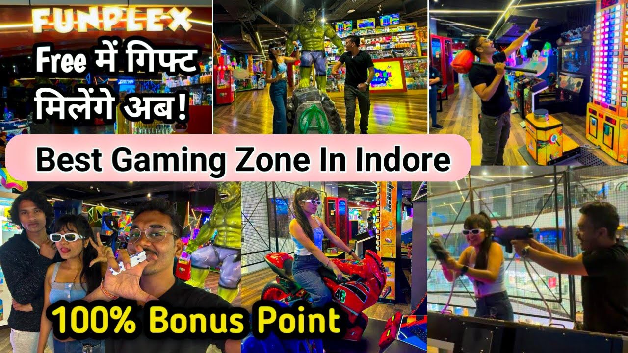 Best Gaming Zone in Indore | Treasure Island Indore | TI Mall | Indore Gaming Zone ￼| Funplex