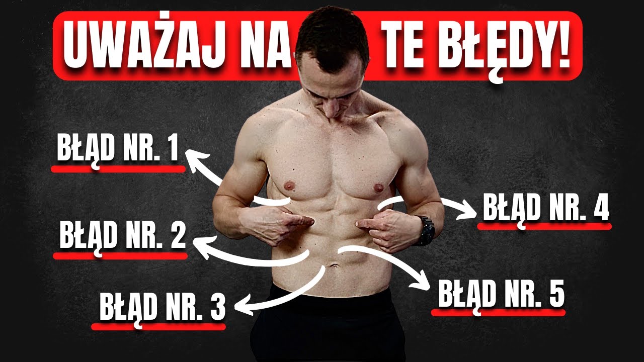 5 BŁĘDÓW w treningu BRZUCHA które RUJNUJĄ EFEKTY i ZDROWIE