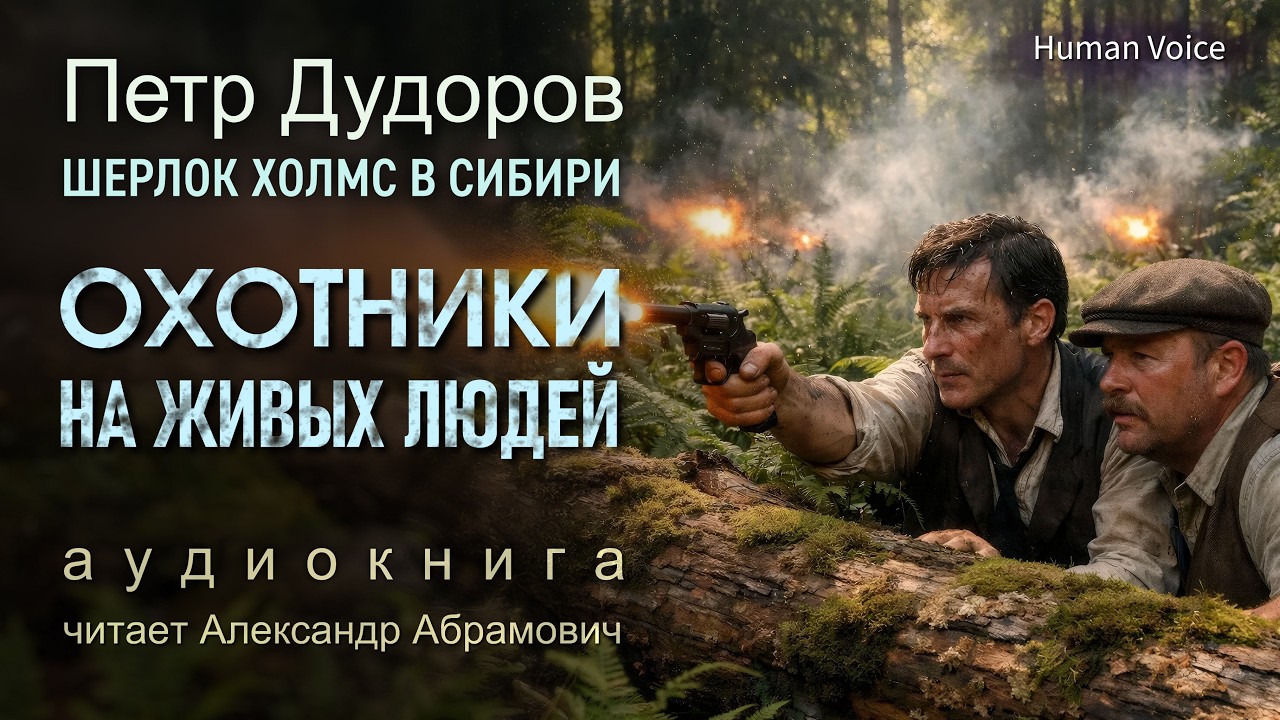 Охотники на живых людей. Аудиокнига детектив. Шерлок Холмс в Сибири. Петр Дудоров