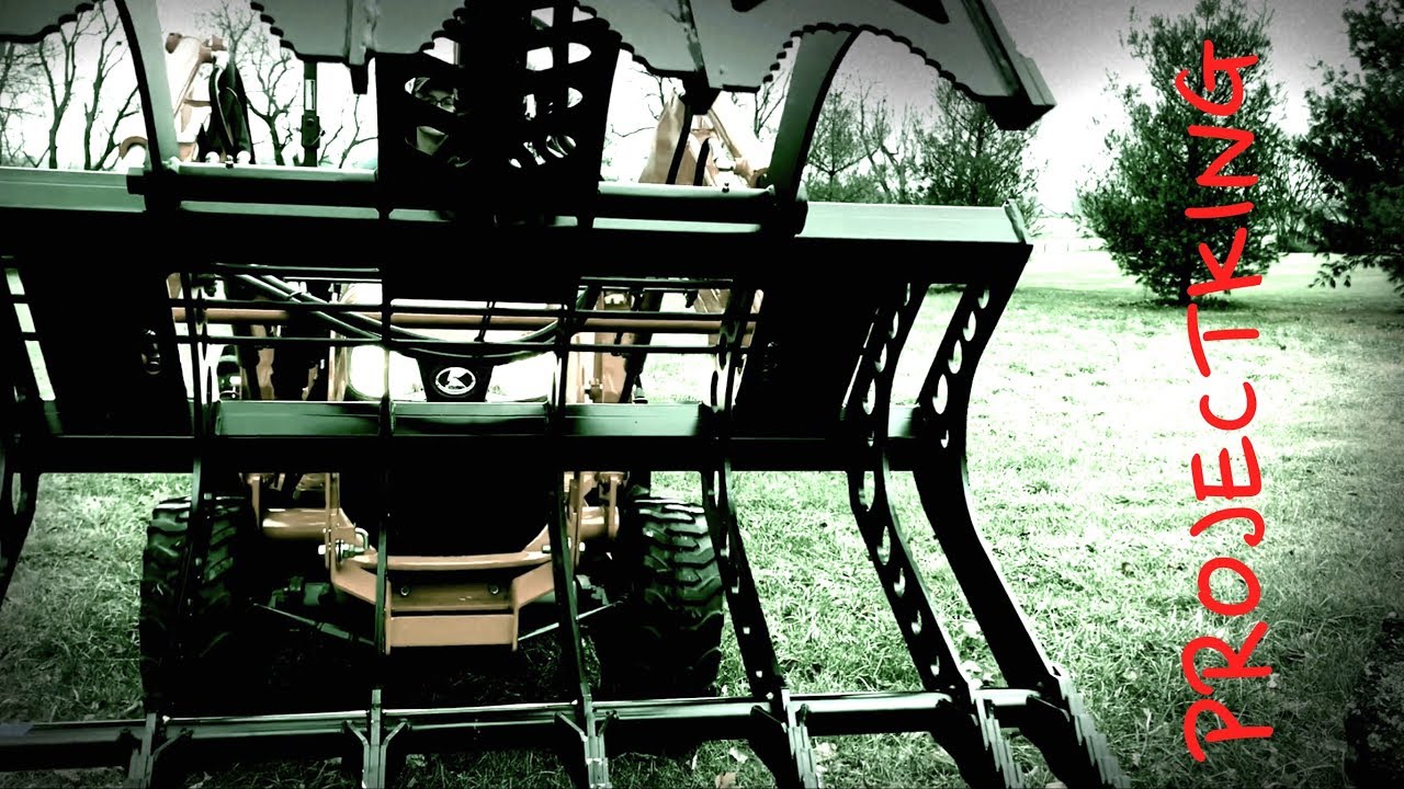 Killer Tractor!!  Wicked Grapple!  Watch to the End