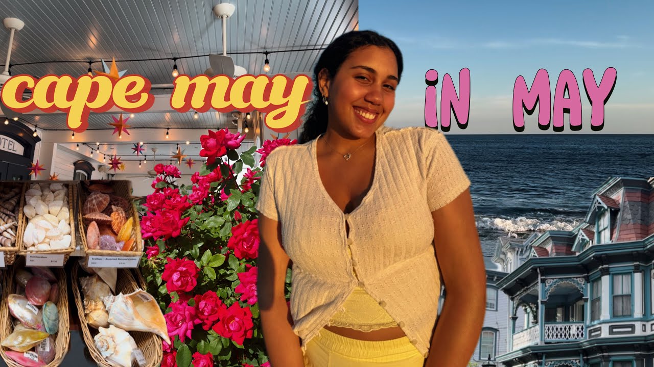 cape may, new jersey travel vlog🌊🍓☔️🦆