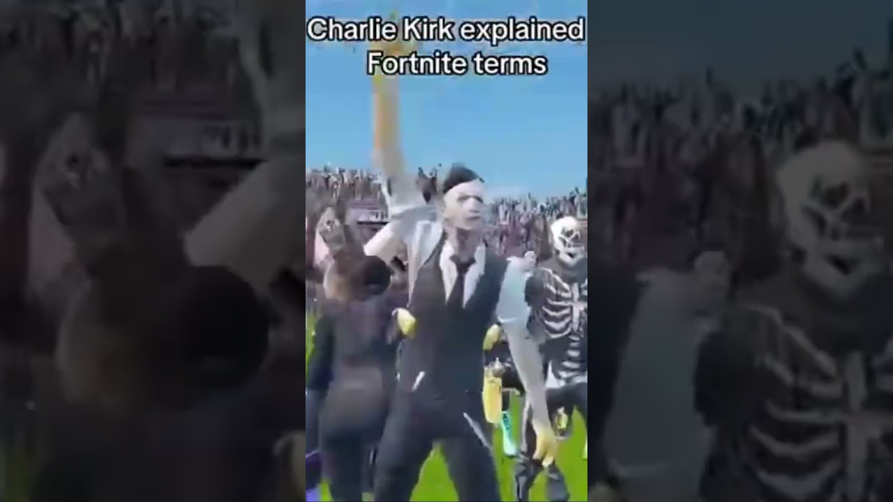 Charlie Kirk Fortnite death in Fortnite terms #fortnite #callofdutycoldwarzombies #musicgenre